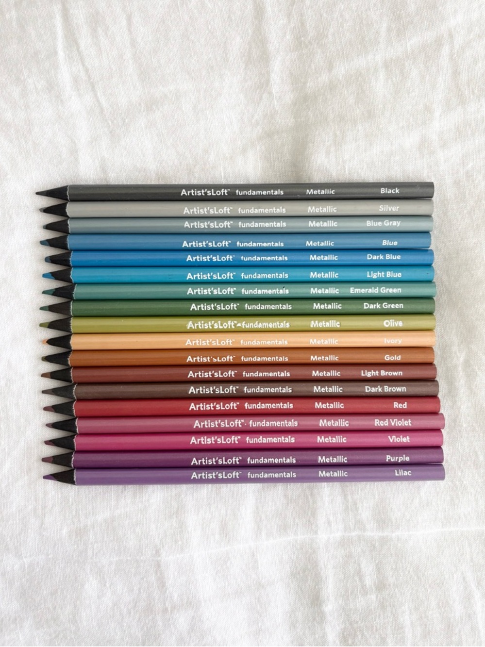 Artist’s Loft Metallic Colored Pencils